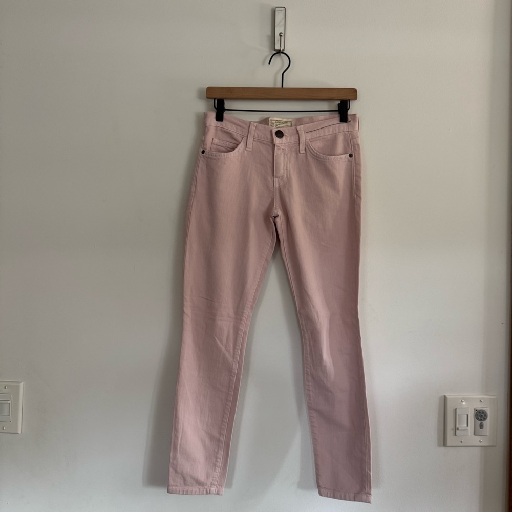 Current/Elliott The Stiletto Skinny Jeans in Ballet Pink Size 25